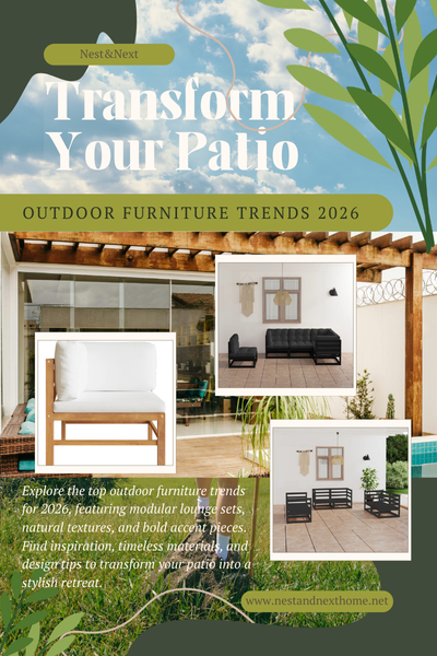 Outdoor Furniture Trends 2026