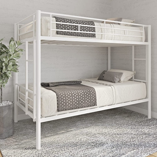 Twin Over Twin Metal Bunk Bed