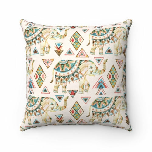 Rustic Elephant Cushion Two Color