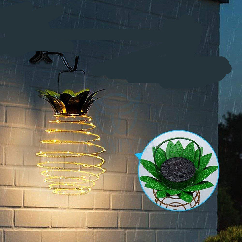 Pineapple Solar Path Lights