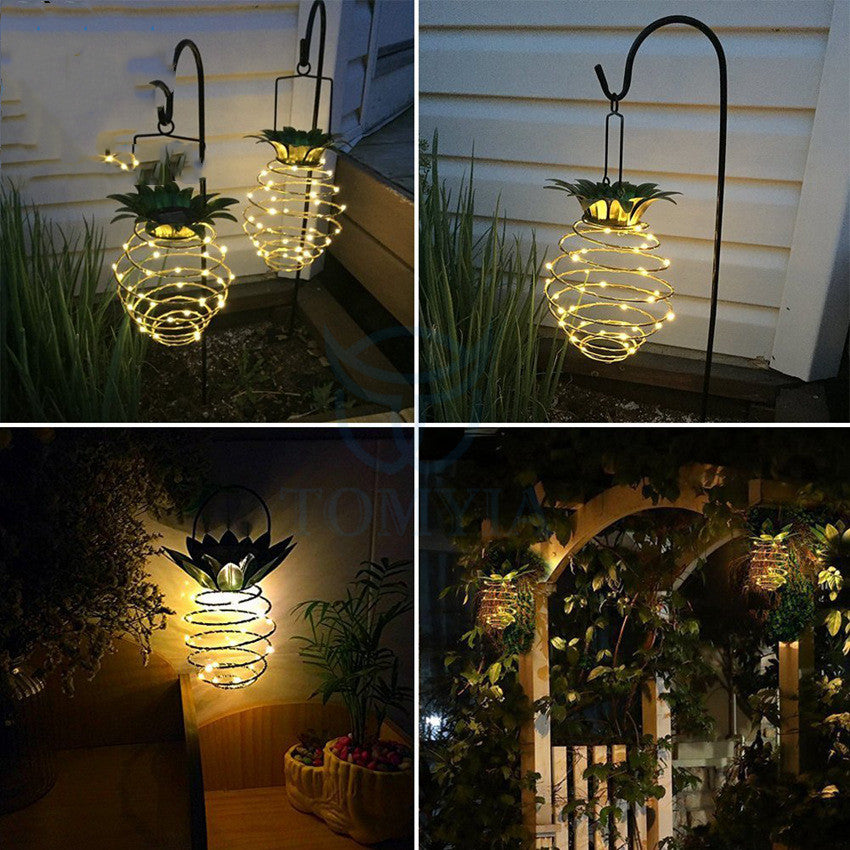 Pineapple Solar Path Lights