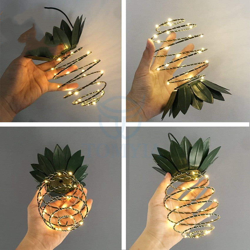 Pineapple Solar Path Lights