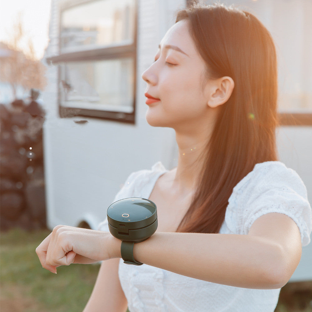 Wrist Fan — Bladeless, Rechargeable, 3 Speeds