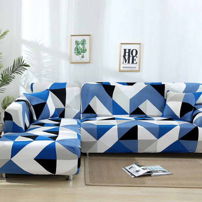 Modern Graphic Stretch Sofa Cover