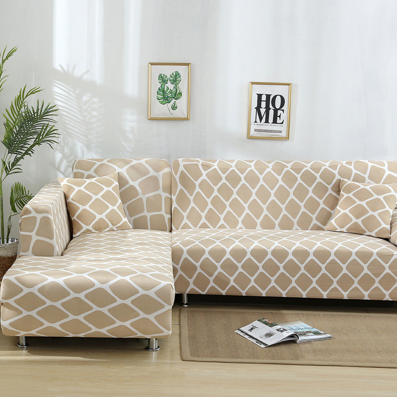 Modern Graphic Stretch Sofa Cover