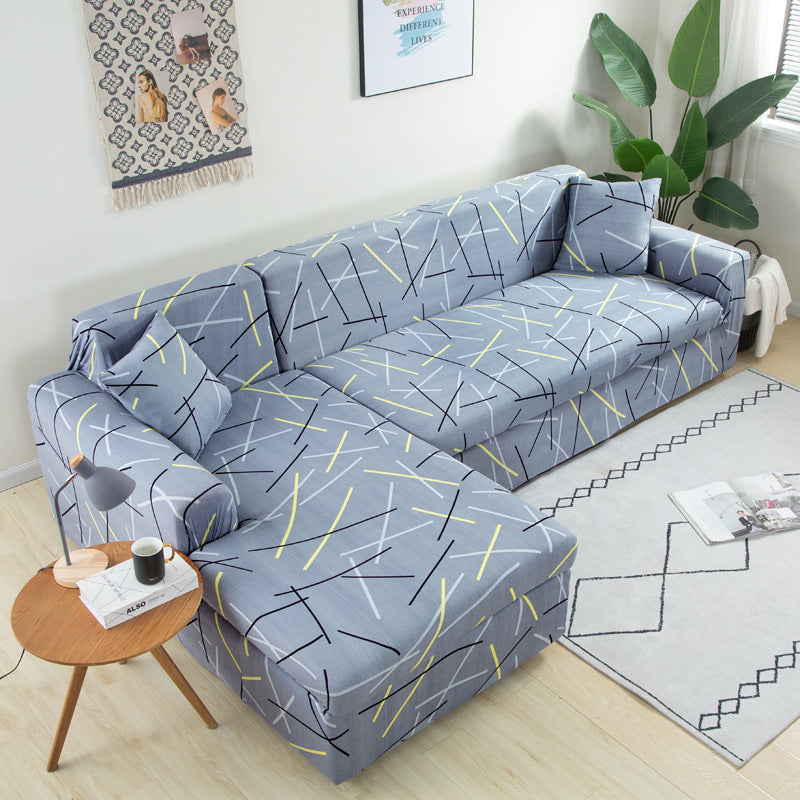 Modern Graphic Stretch Sofa Cover