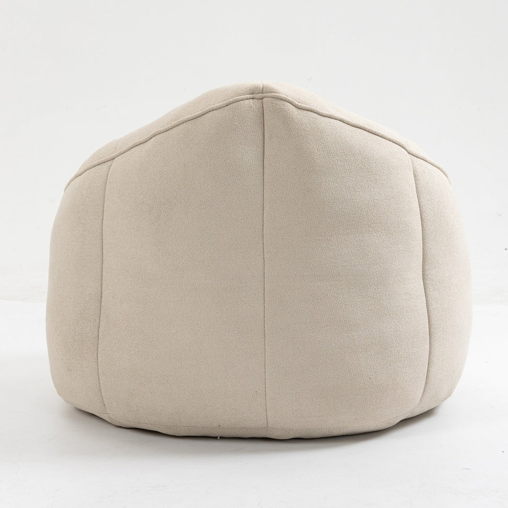 The CloudSoft Bean Bag Chair with Footrest