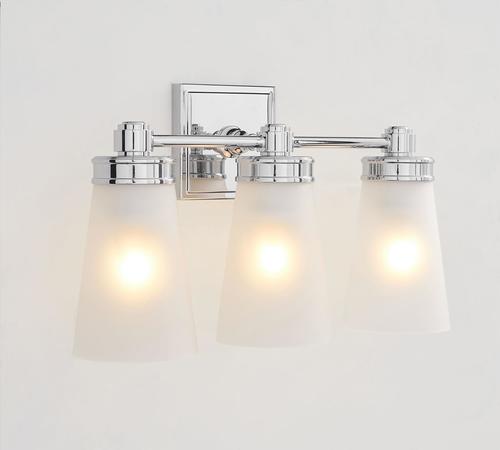 Pearson Triple Sconce - Chrome Bath Light