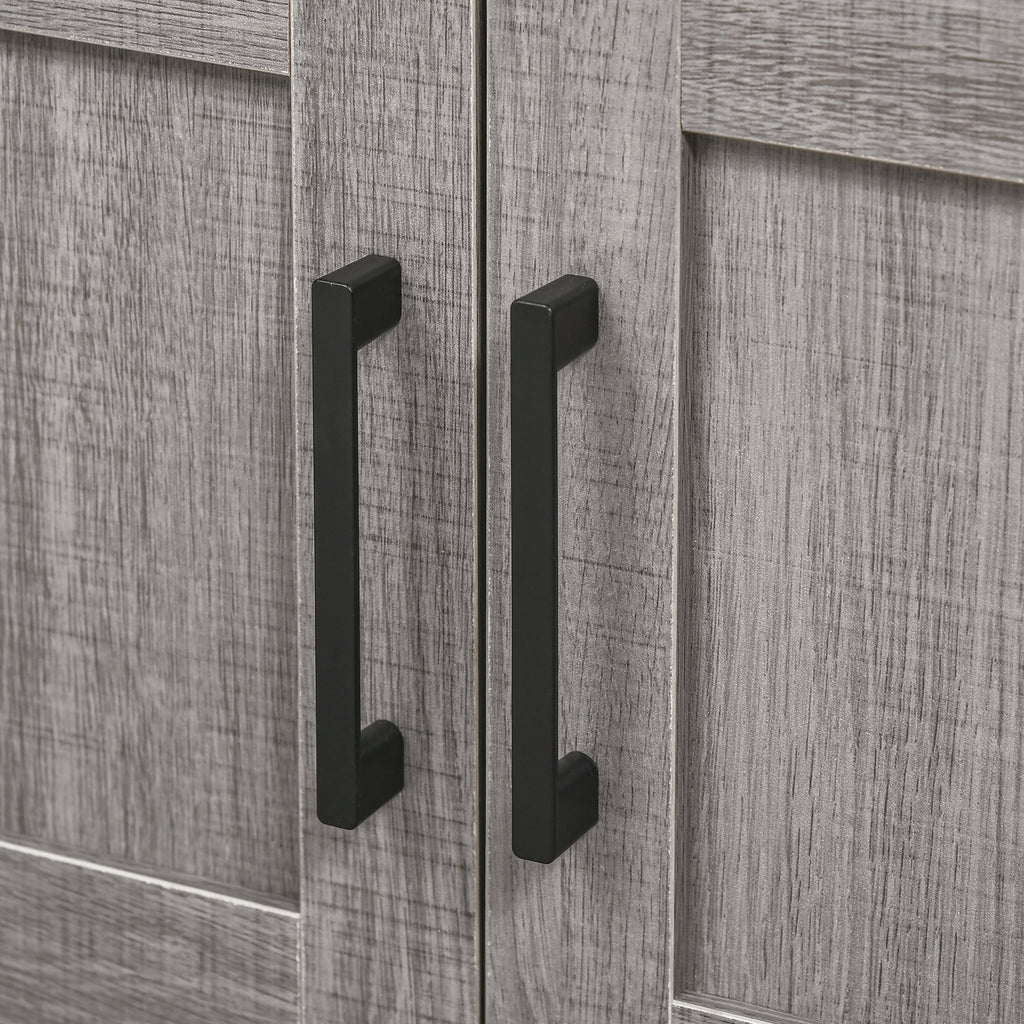 Under-Sink Bathroom Storage Cabinet — Gray