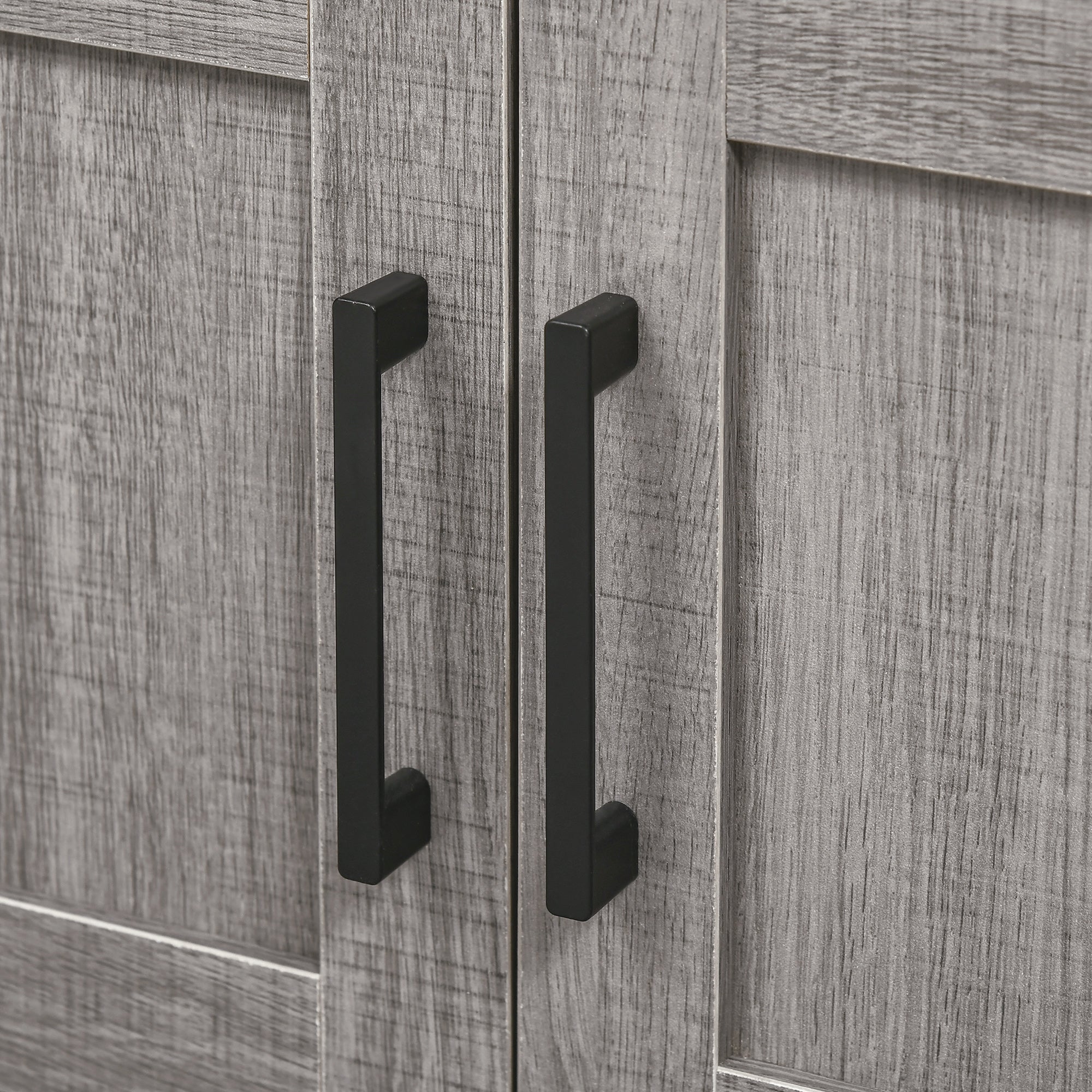 Under-Sink Bathroom Storage Cabinet — Gray