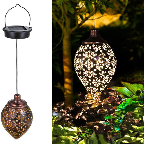 Solar LED Hanging Lantern for Outdoor Garden