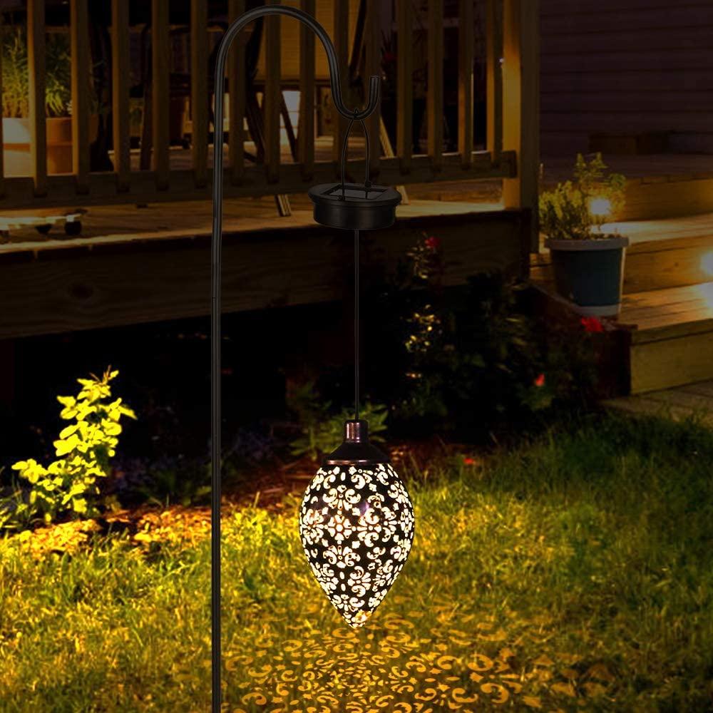 Solar LED Hanging Lantern for Outdoor Garden