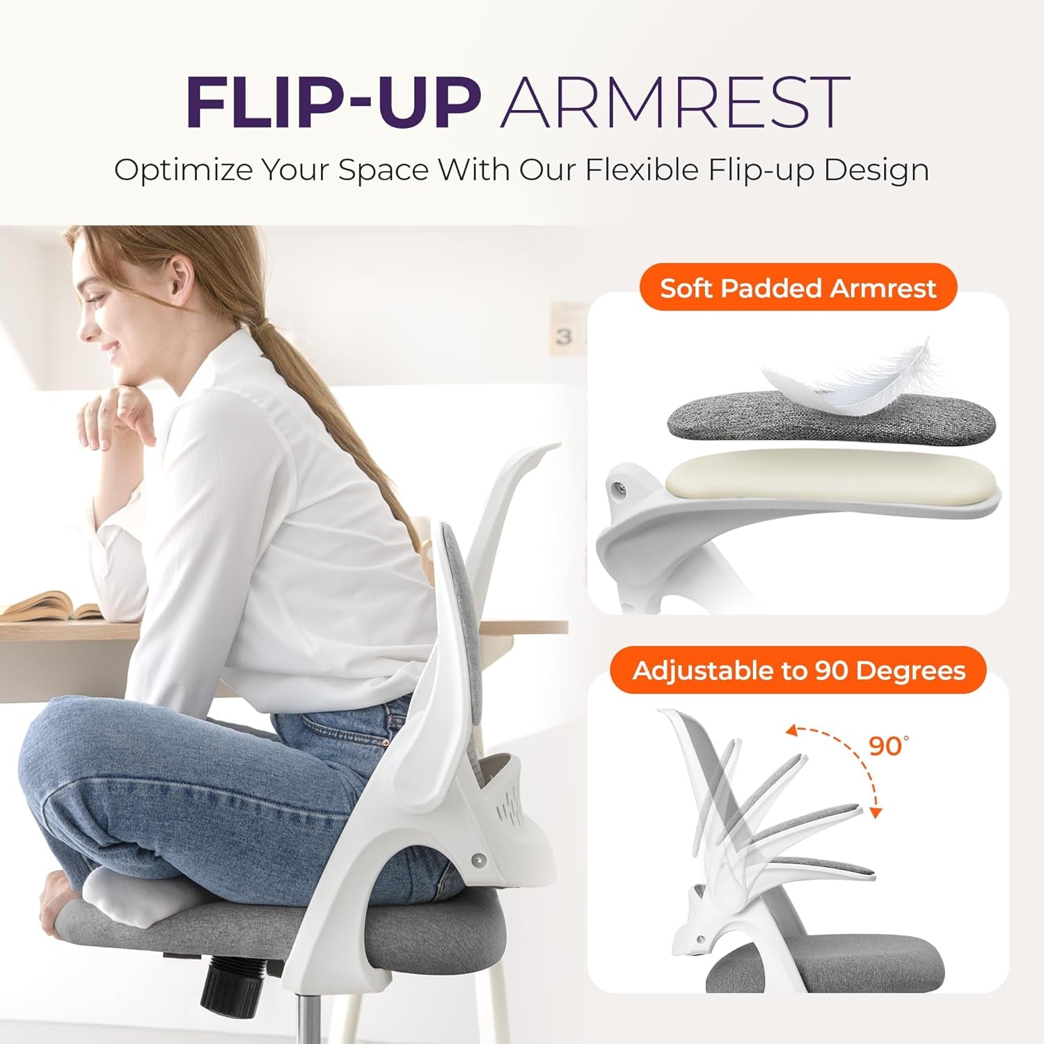 Ergonomic Desk Chair with Lumbar Support