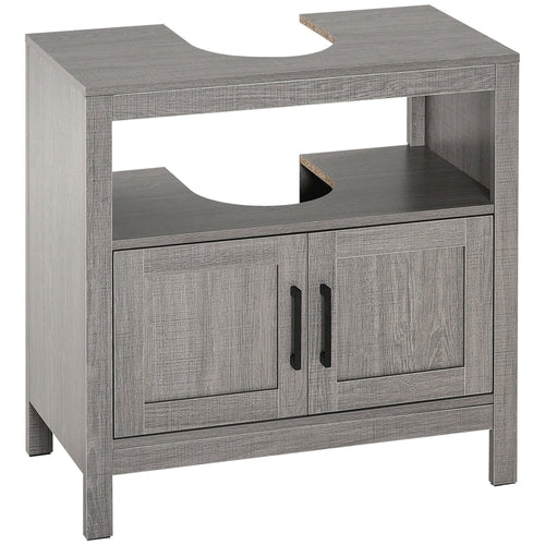 Under-Sink Bathroom Storage Cabinet — Gray