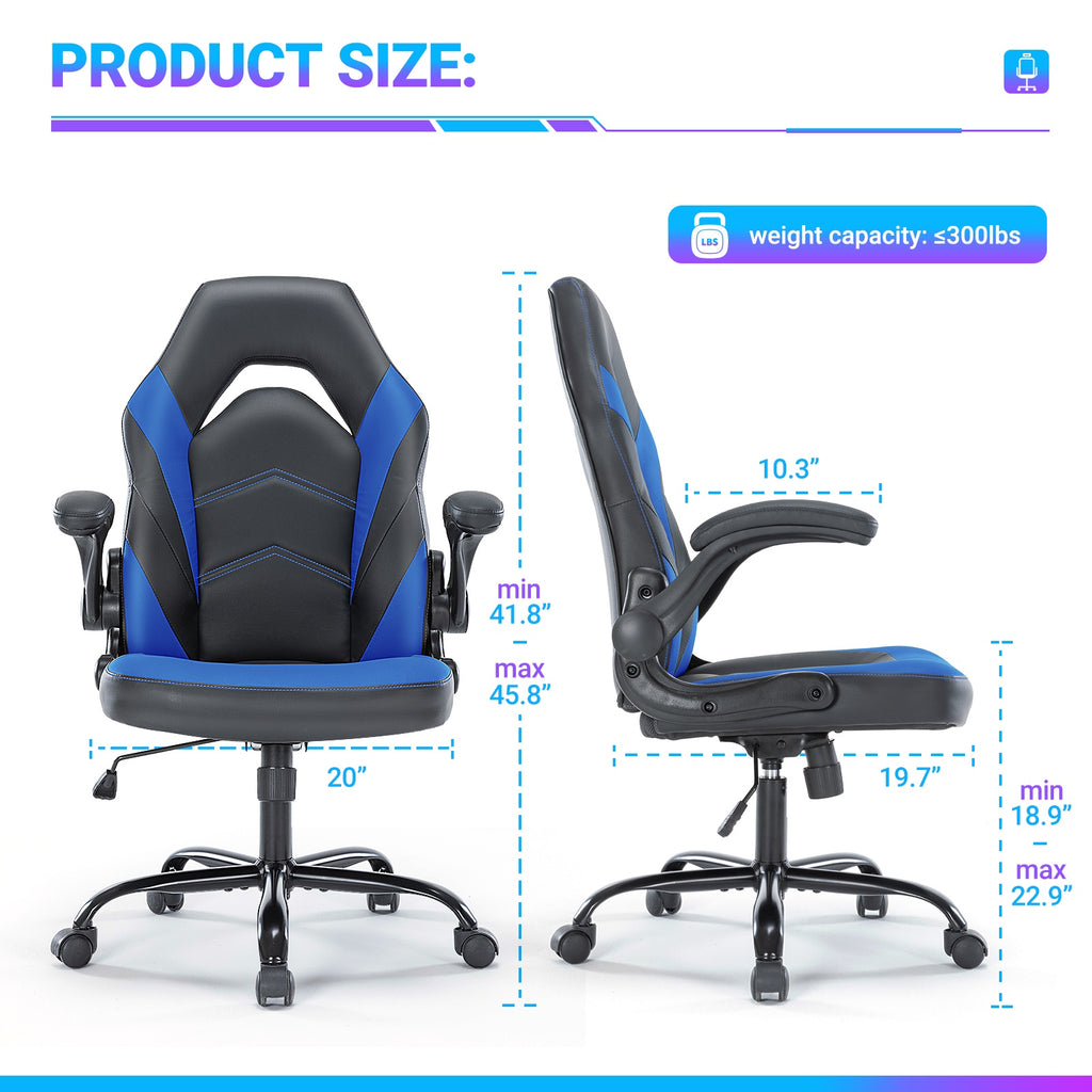 Ergonomic Gaming & Office Chair with Lumbar Support