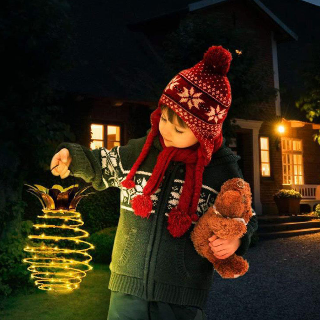 Pineapple Solar Path Lights