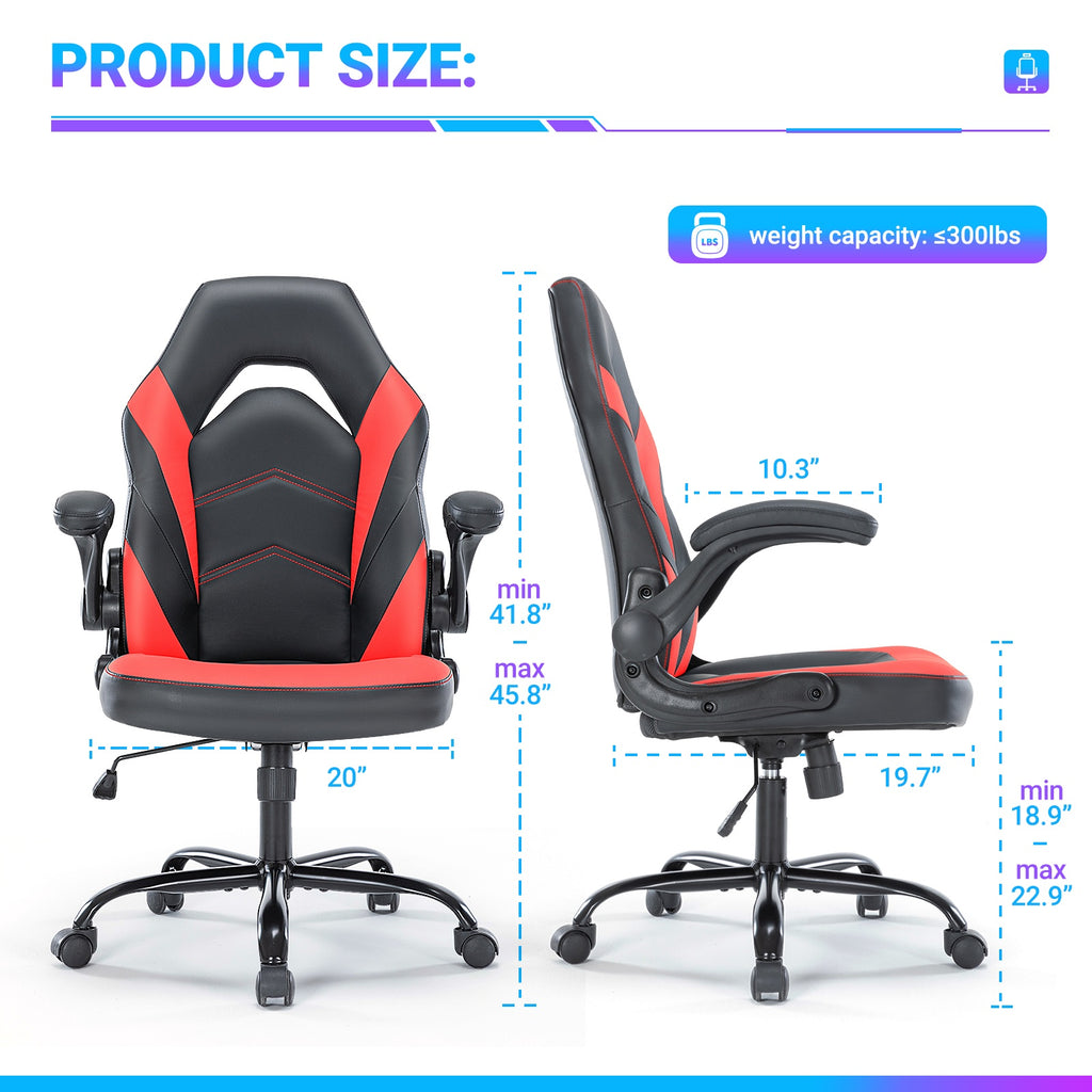 Ergonomic Gaming & Office Chair with Lumbar Support