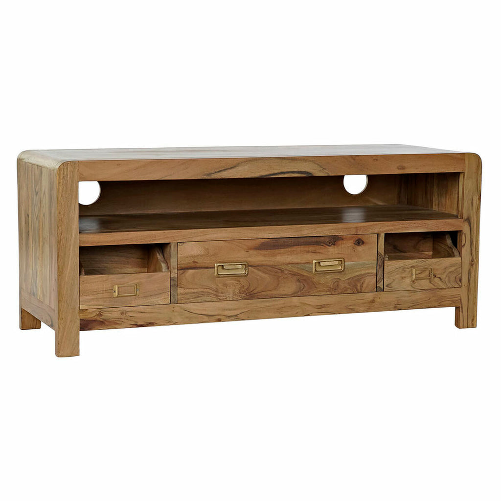 Colonial Acacia Wood TV Unit