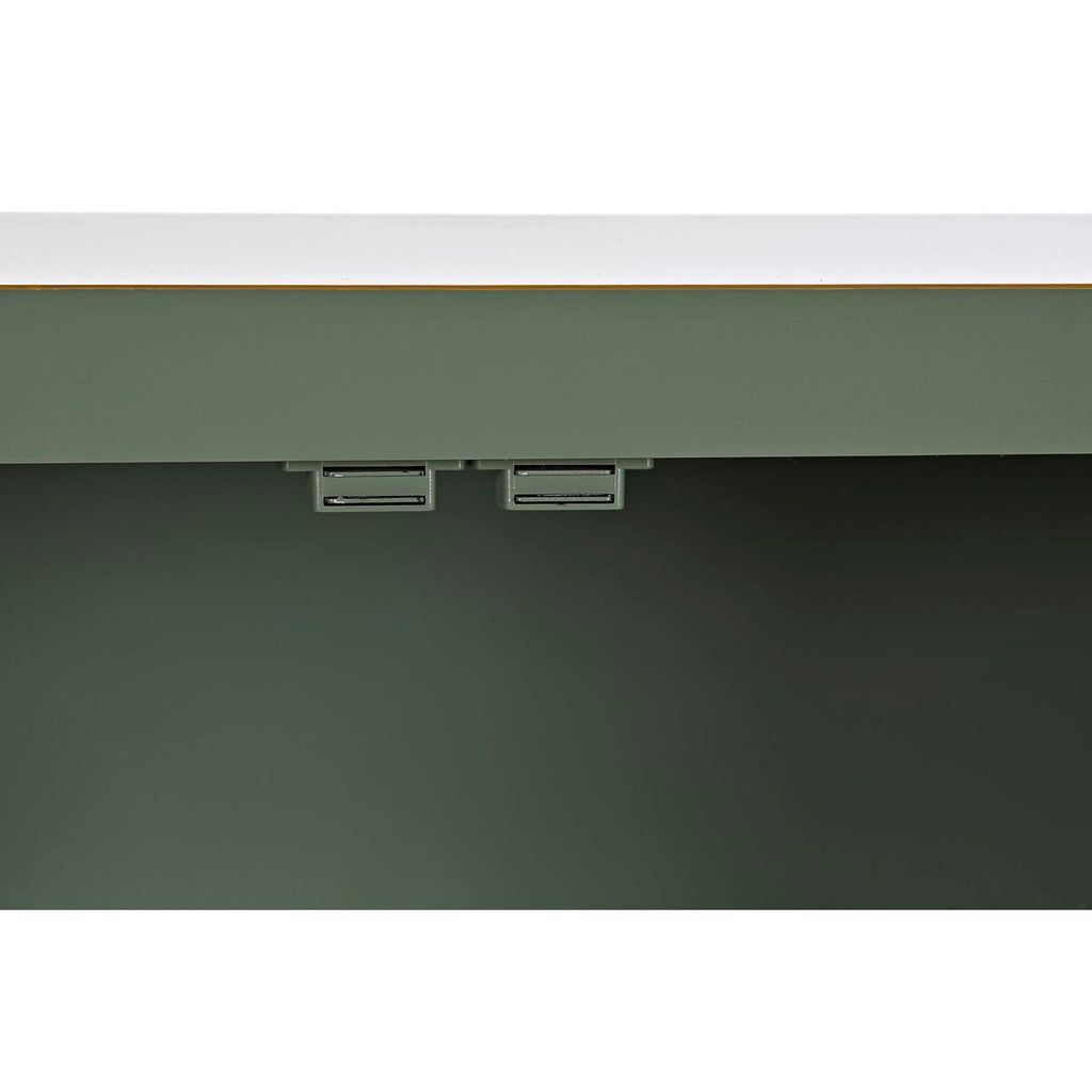 Oriental TV Unit – White, Black & Green