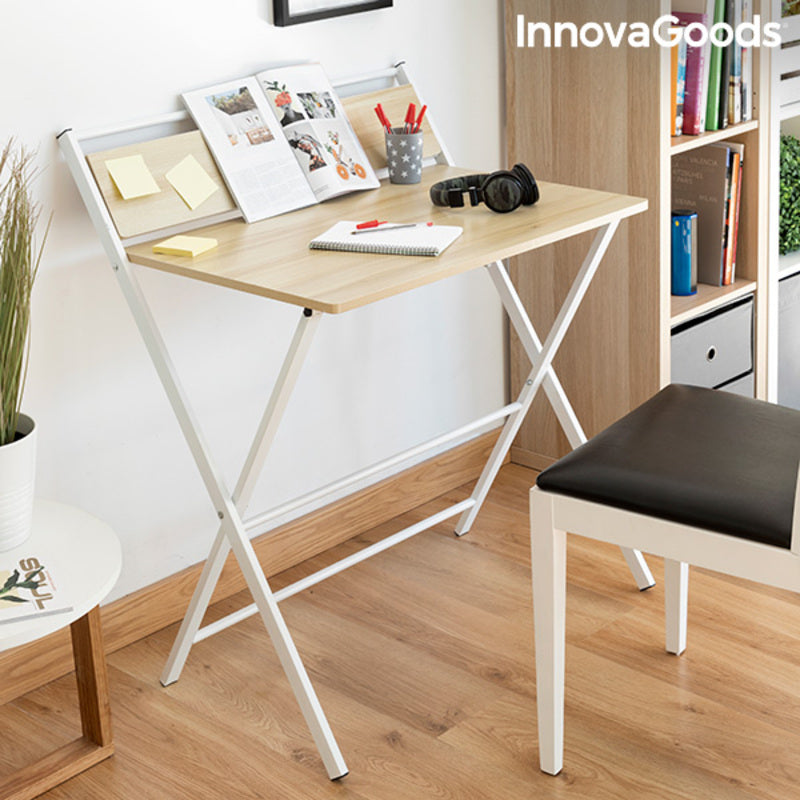 Folding Desk with Shelf
