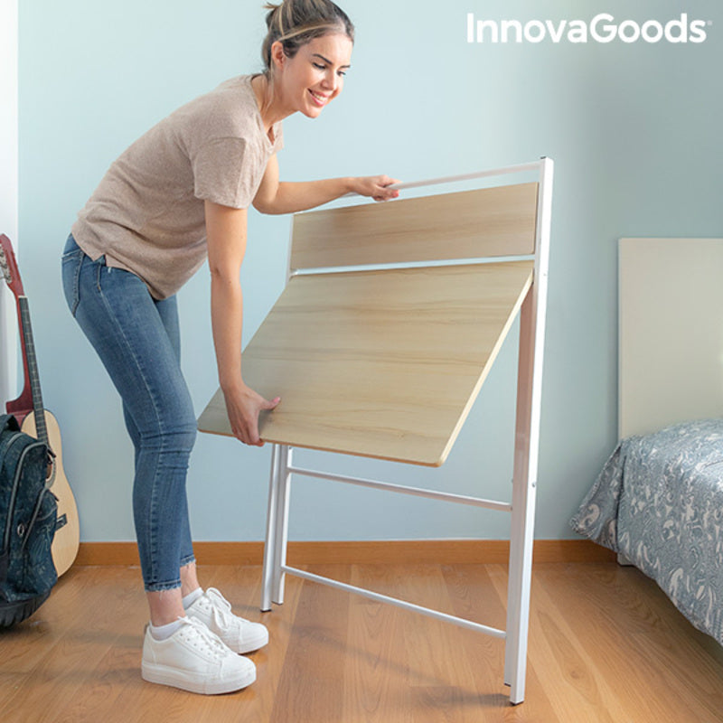 Folding Desk with Shelf