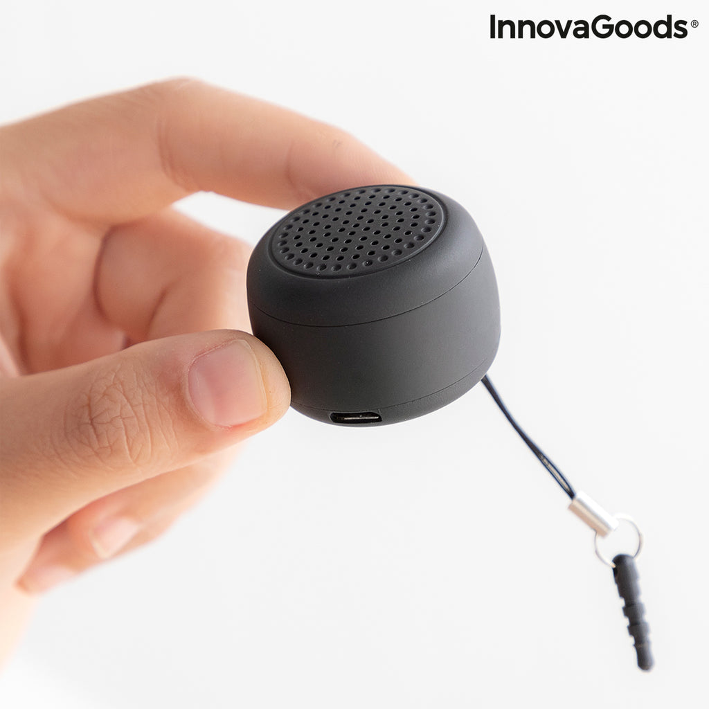 Miund Portable Bluetooth Speaker with Selfie Remote