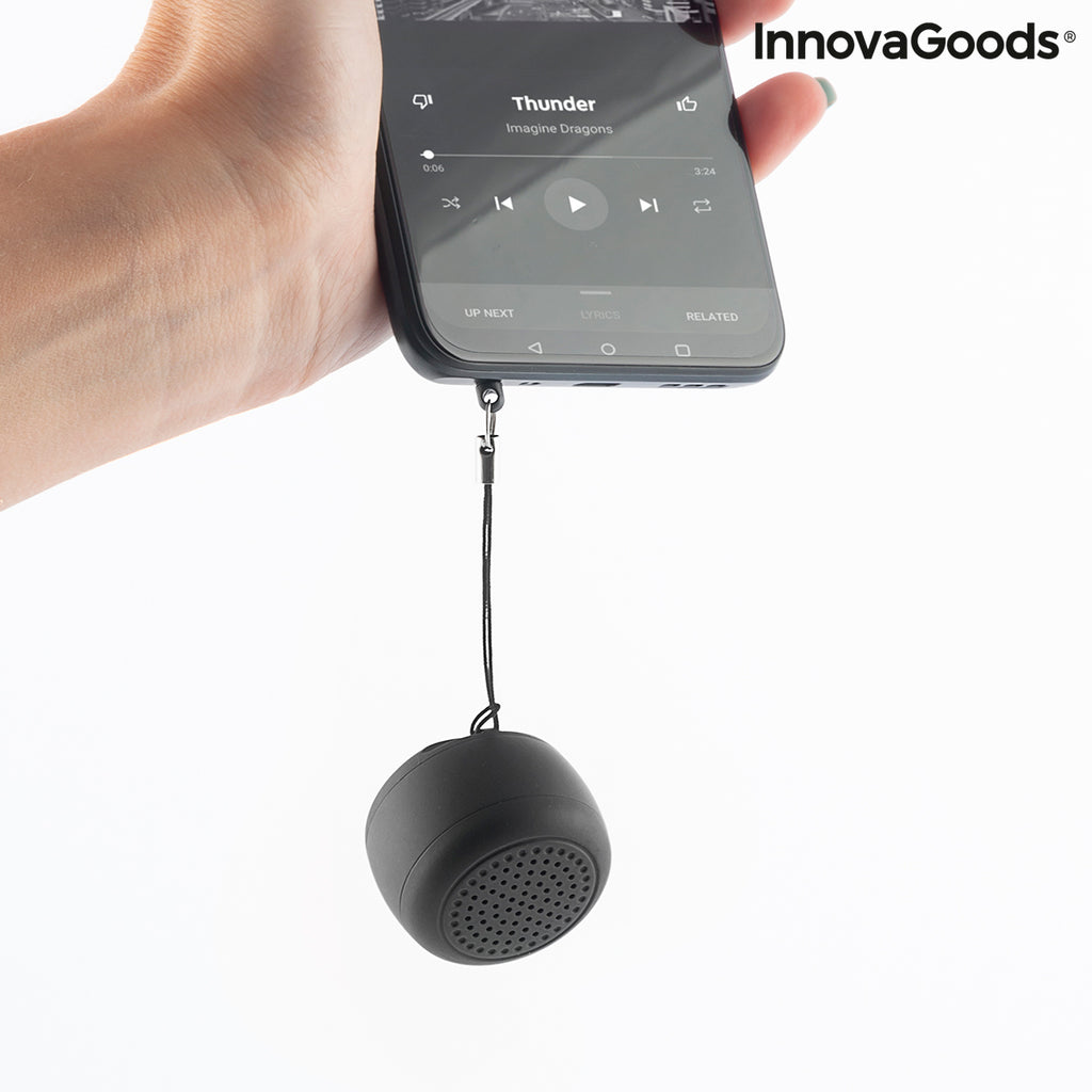 Miund Portable Bluetooth Speaker with Selfie Remote