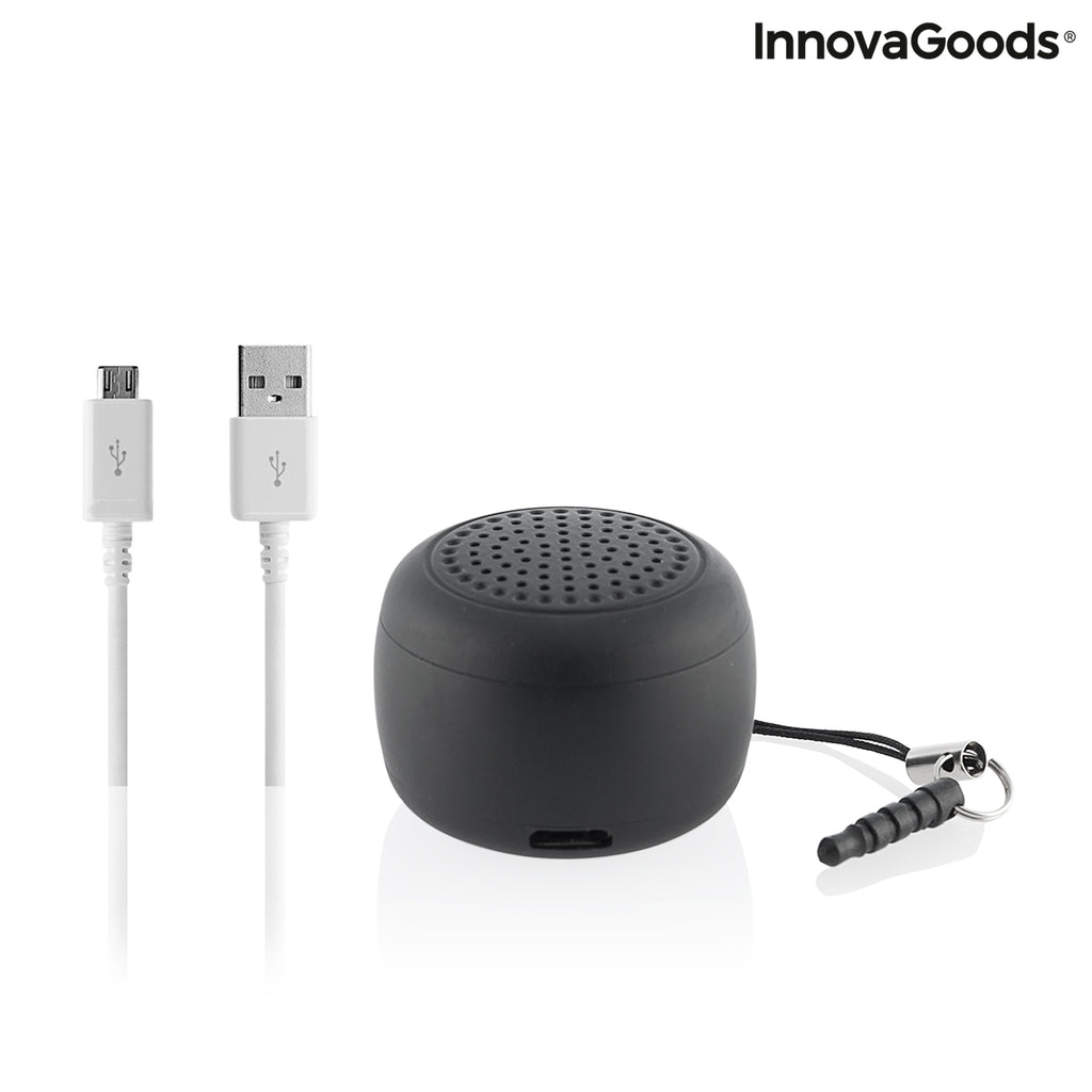 Miund Portable Bluetooth Speaker with Selfie Remote