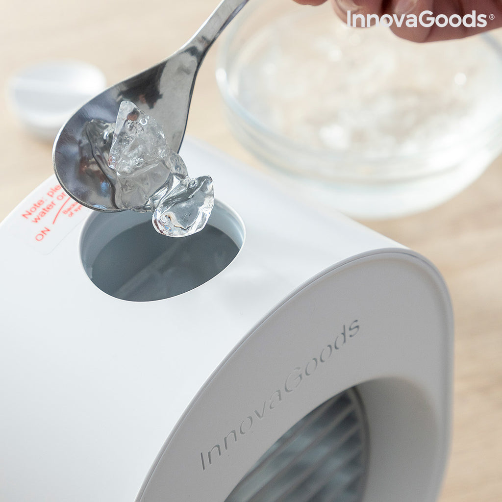 Mini Air Cooler & Humidifier with LED