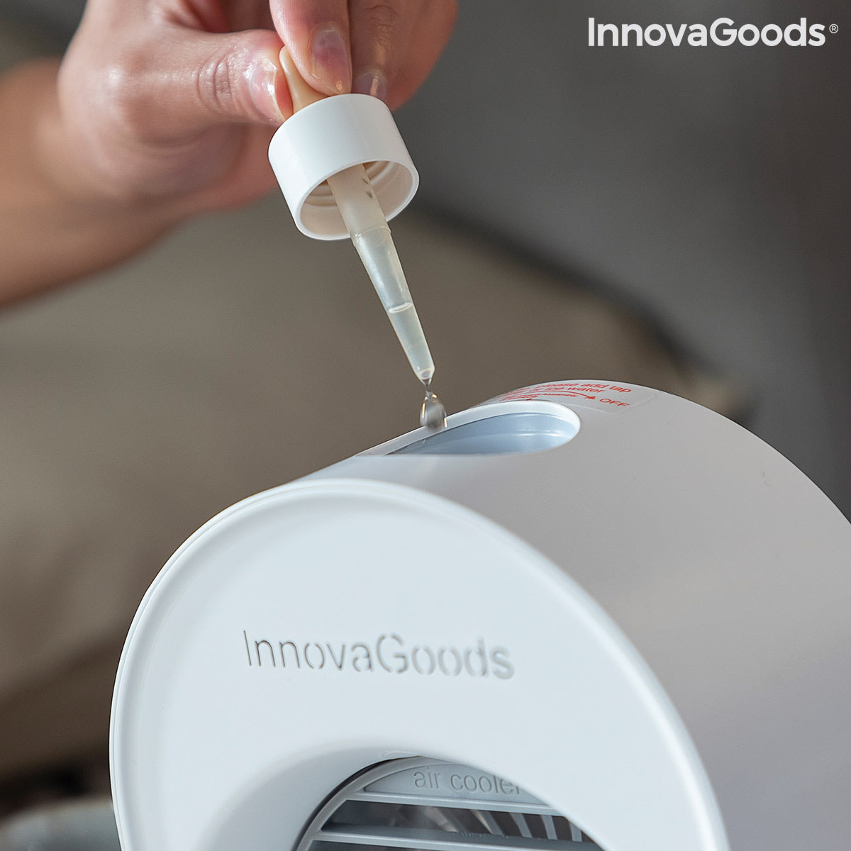 Mini Air Cooler & Humidifier with LED