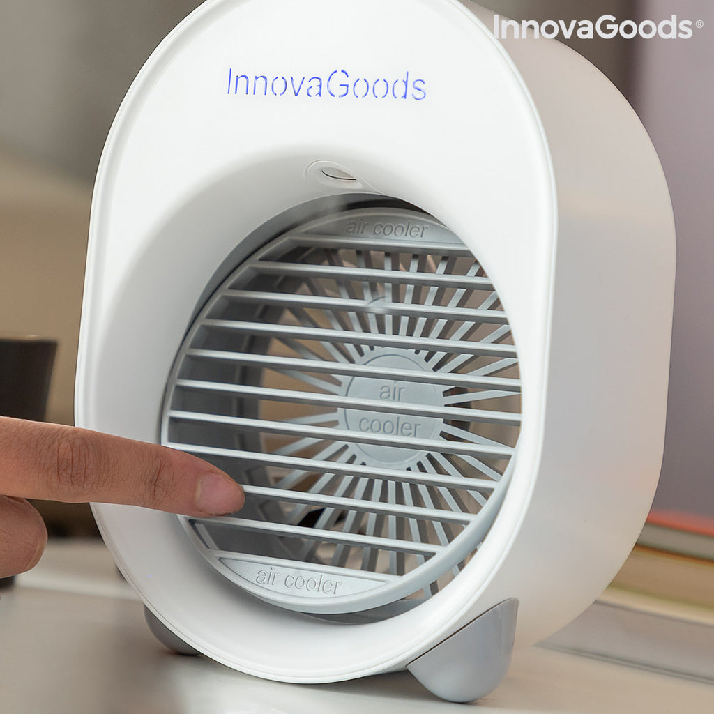 Mini Air Cooler & Humidifier with LED
