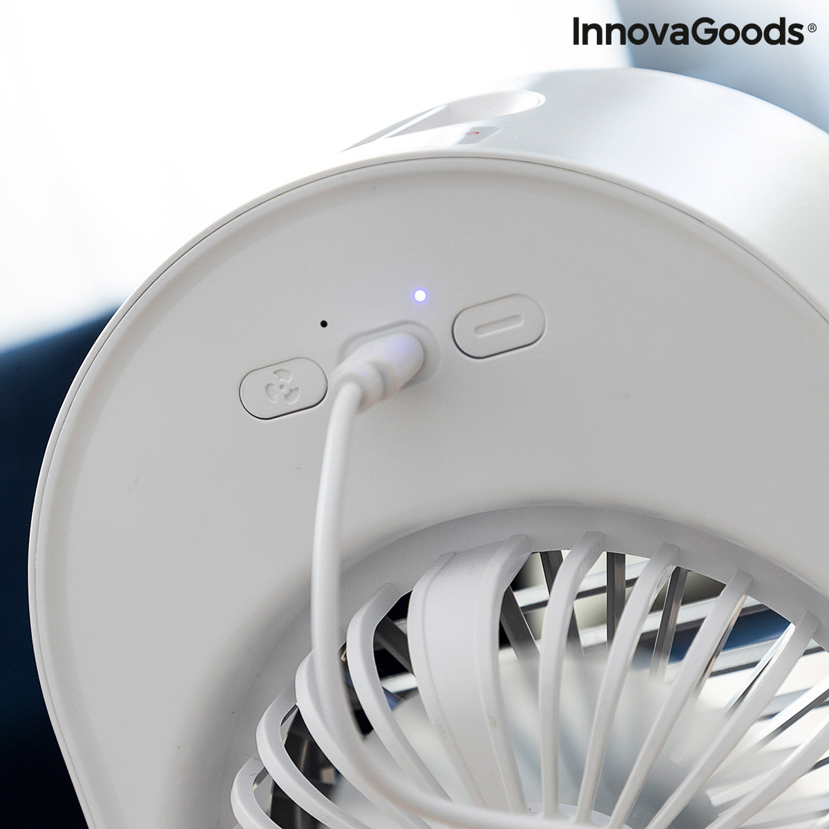 Mini Air Cooler & Humidifier with LED