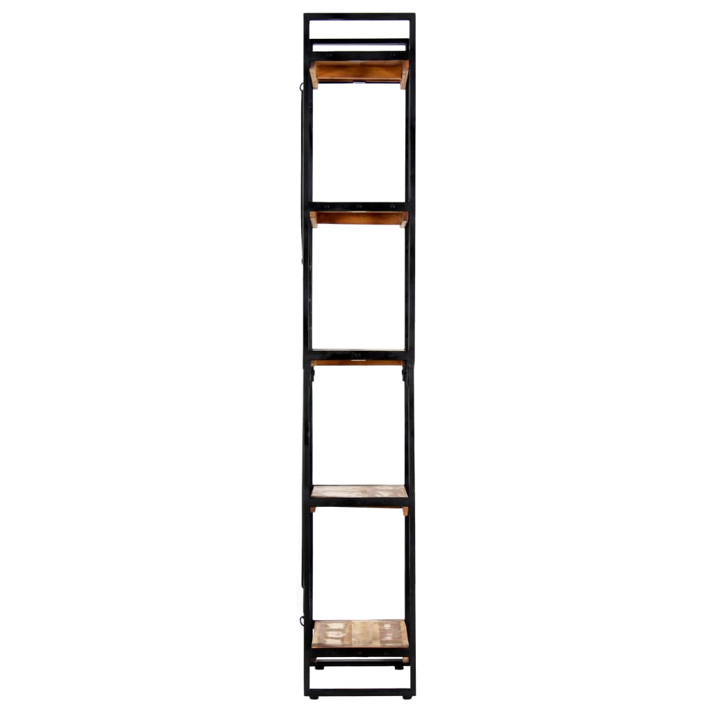 NNEVL 5-Tier Bookcase 60x30x180 cm Solid Reclaimed Wood-2
