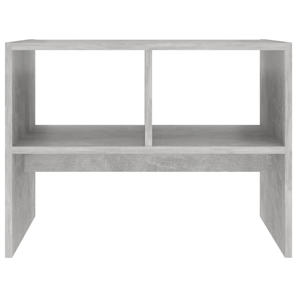 NNEVL Side Table Concrete Grey 60x40x45 cm Chipboard-4