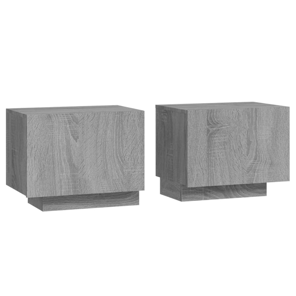 Grey Sonoma Bedside Cabinet