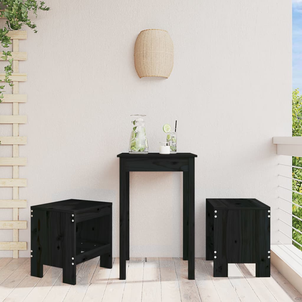 Black Pine Garden Stools