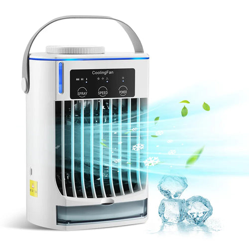 Portable Mini Air Cooler with Mist