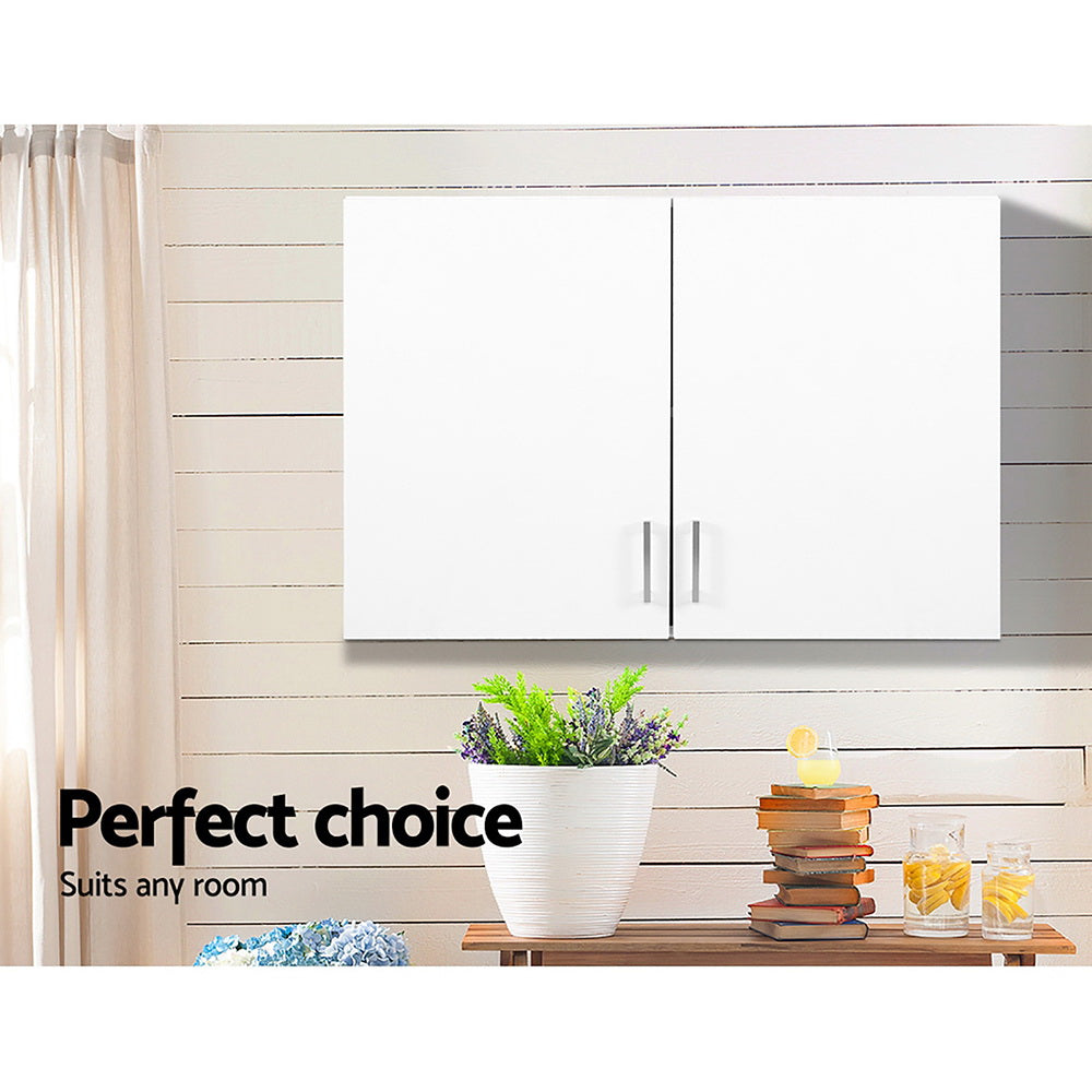 Multi-Room Wall Cabinet - White