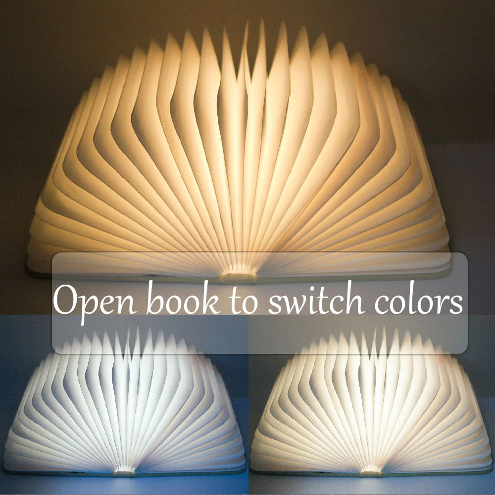 Foldable LED Book Light