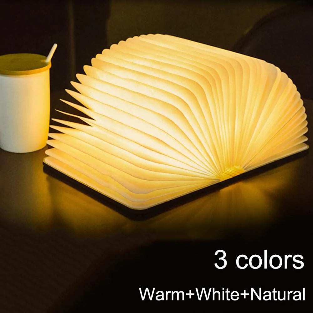 Foldable LED Book Light