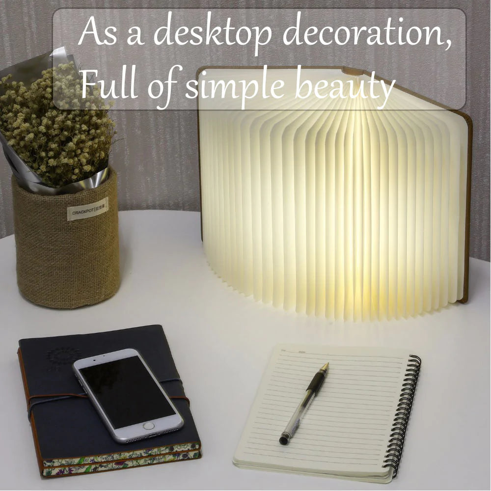 Foldable LED Book Light