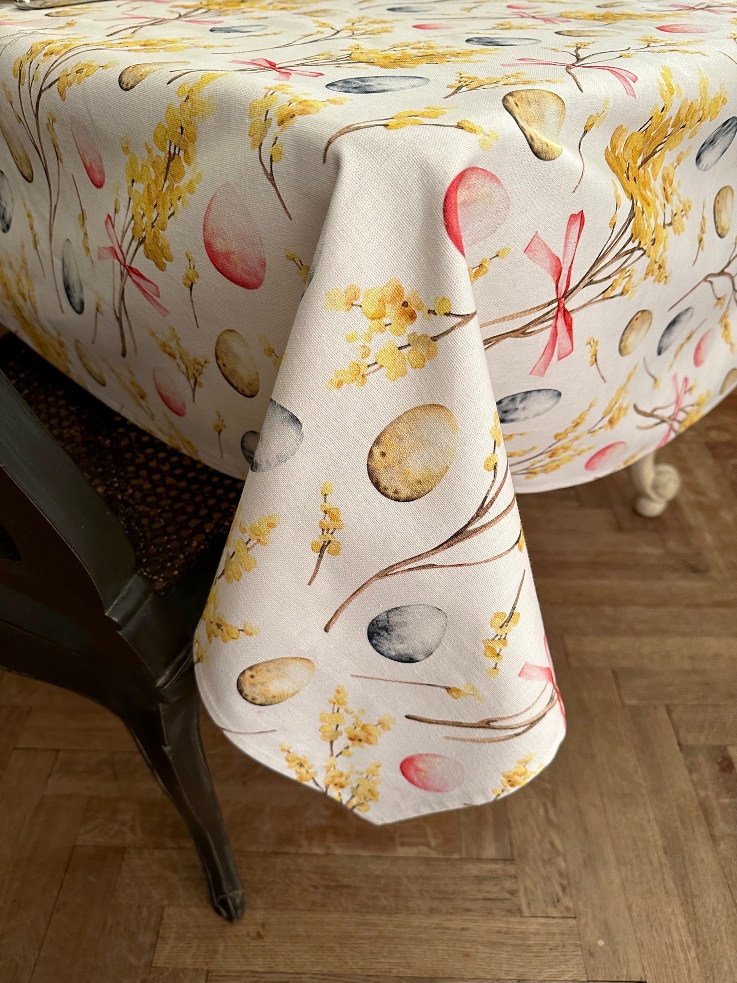 Rectangular Tablecloth - Easter Happy