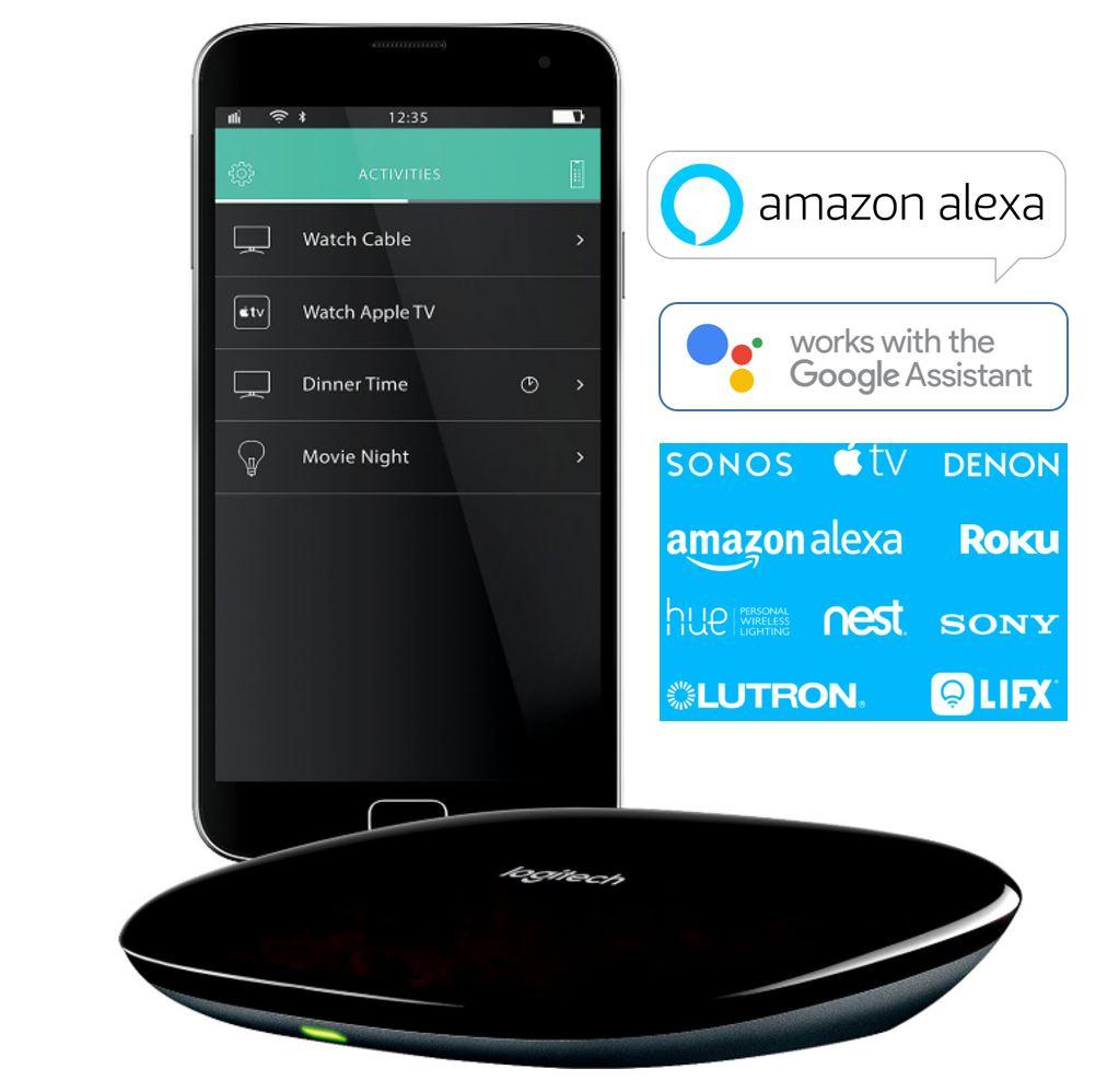 Logitech Harmony Smart Home IR Hub Universal Remote Controller for