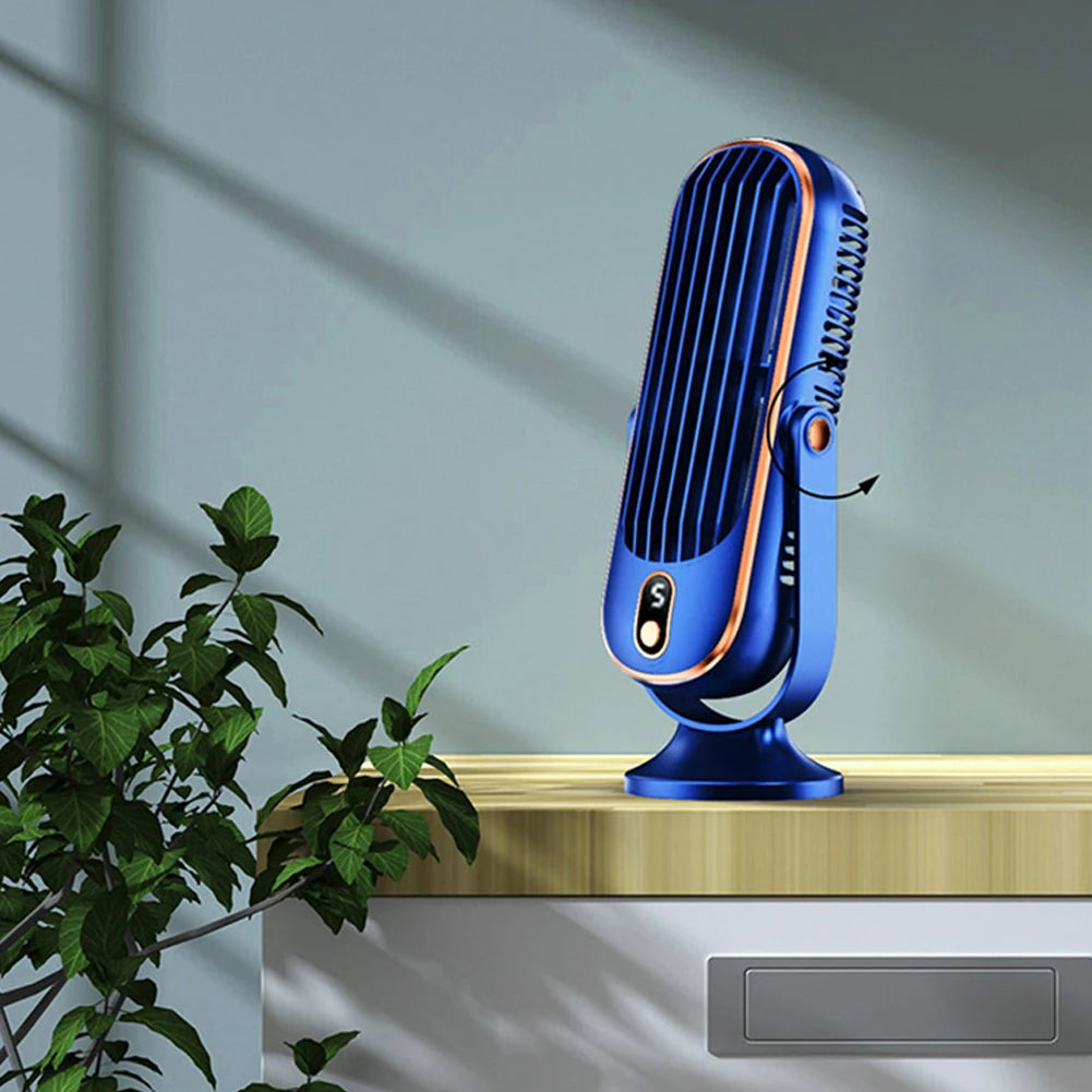 1800mAh Bladeless Tower Table Fan