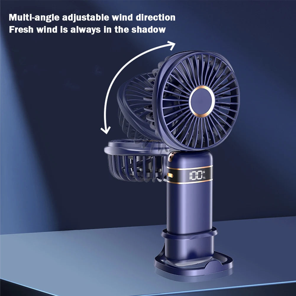 5-Speed Foldable Handheld Fan