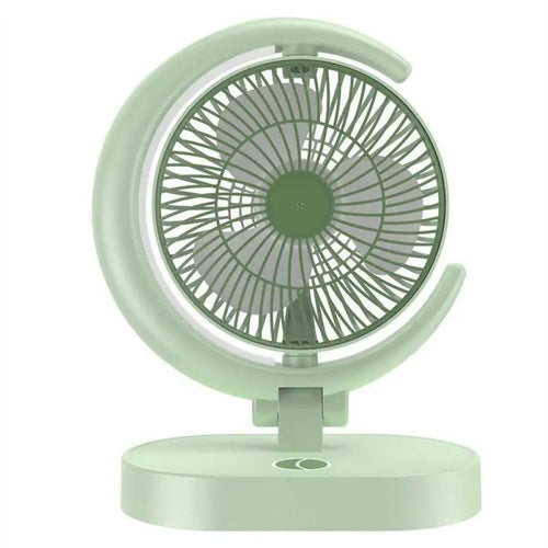 Mini Foldable Desktop Fan with Night Light