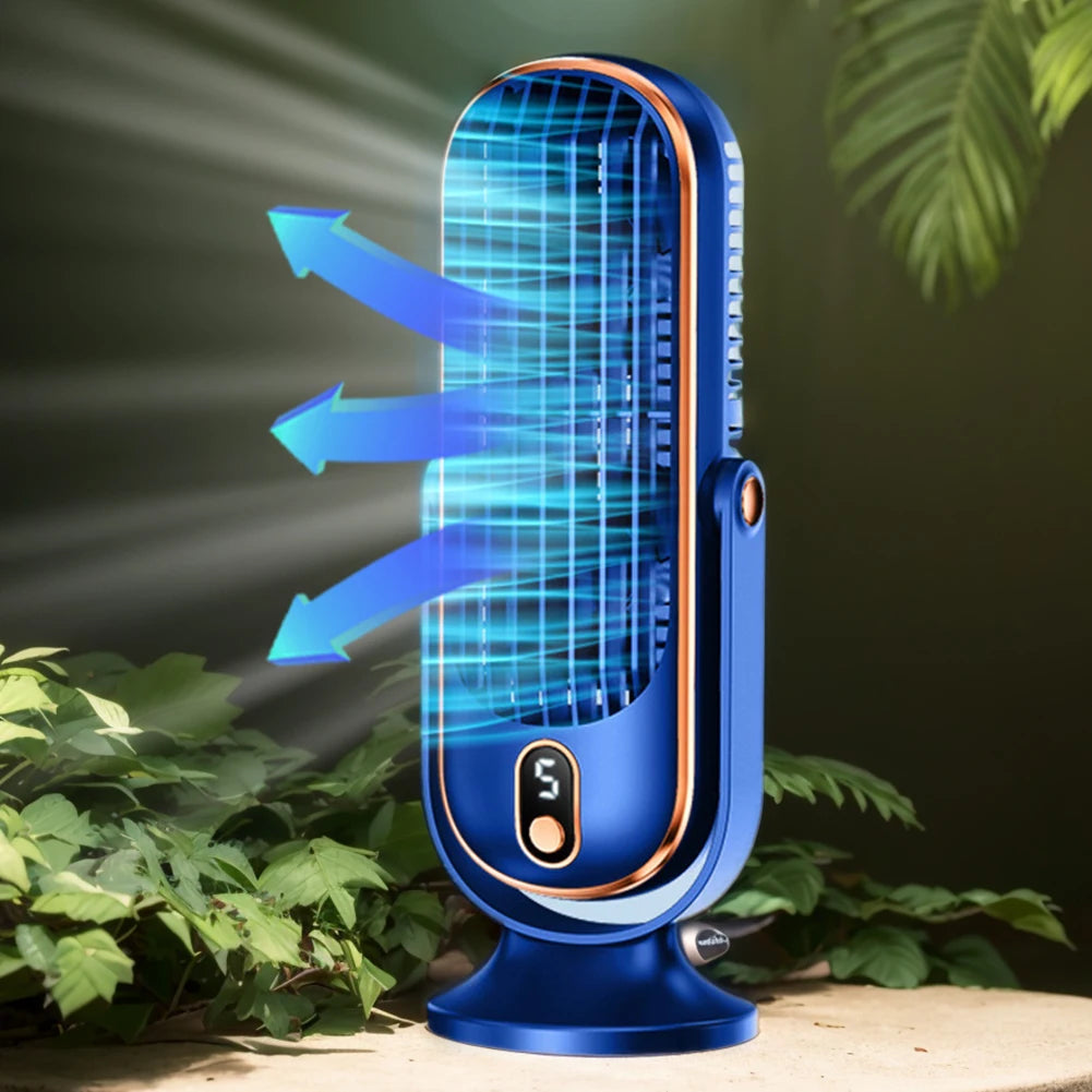 1800mAh Bladeless Tower Table Fan