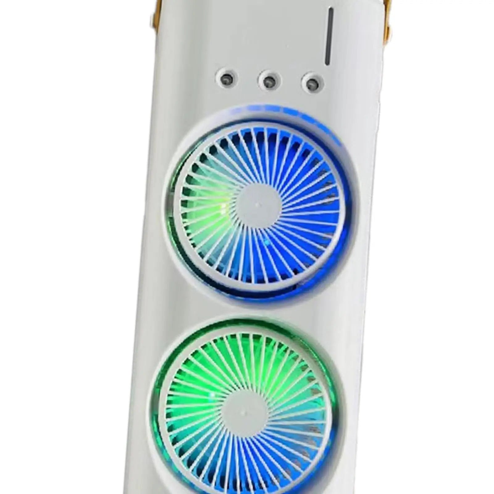 Oscillating Desk Fan with Mist & LED Light