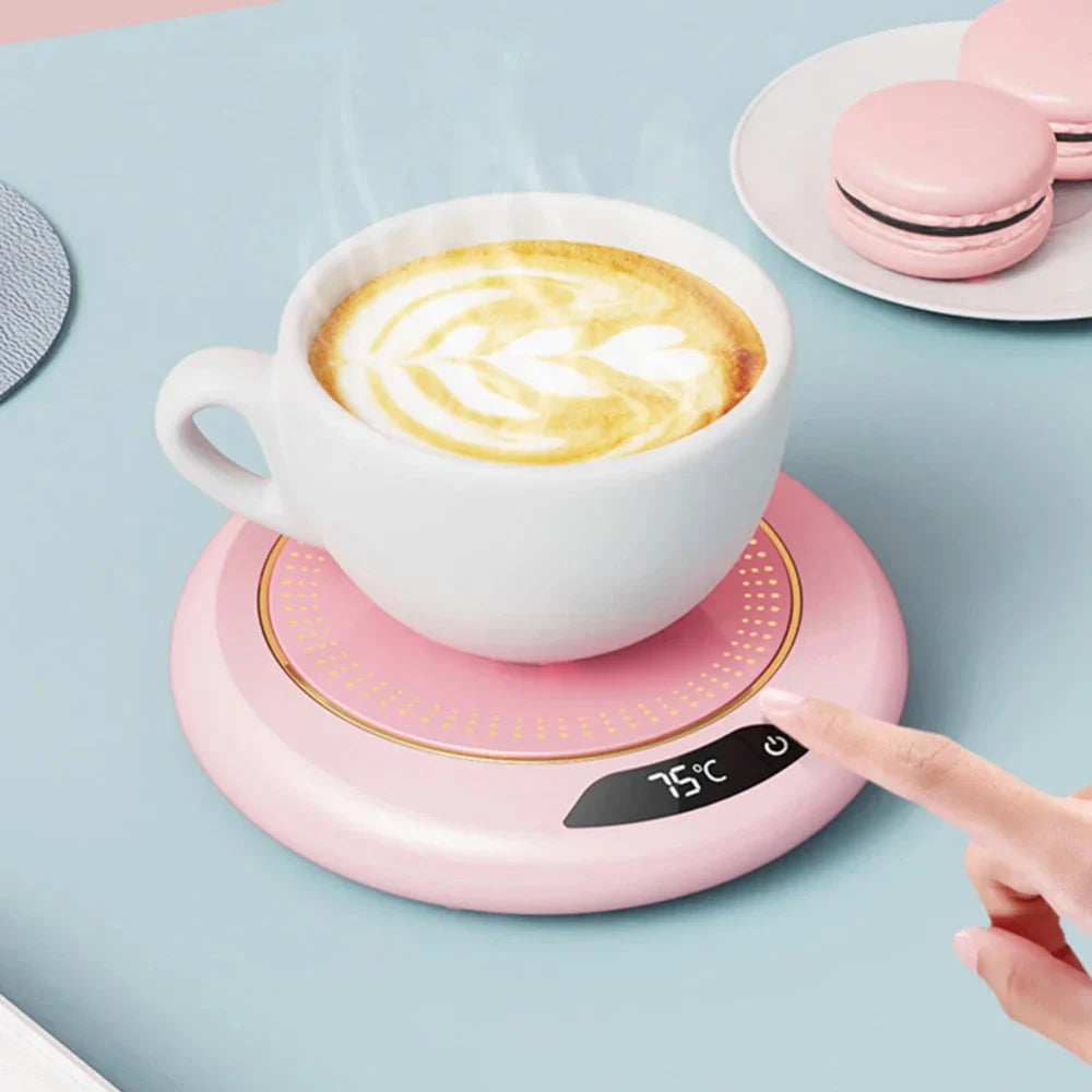 USB Coffee Mug Warmer with Digital Display