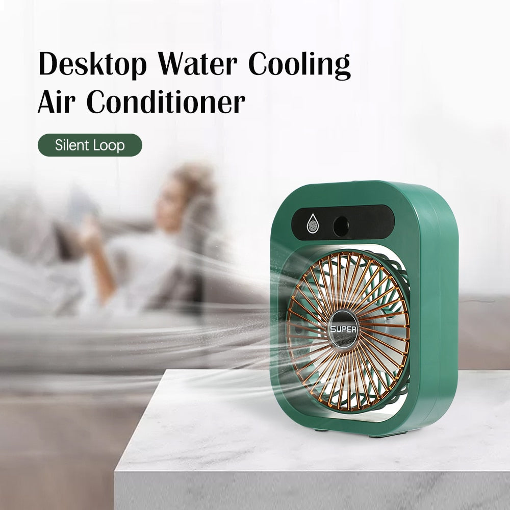 Portable Mist Fan with Humidifier